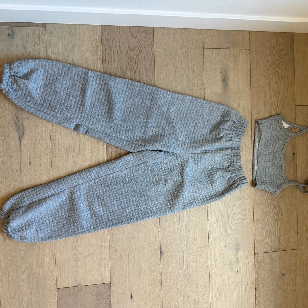 PRINCESS POLLY MATCHING SET SIZE XS IN GREY - TRACKSUIT
